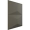 Ekena Millwork 19 5/8in. W x 19 5/8in. H Aberdeen EnduraWall Decorative 3D Wall Panel Covers 2.67 Sq. Ft. WP20X20ABISG - alternate 2